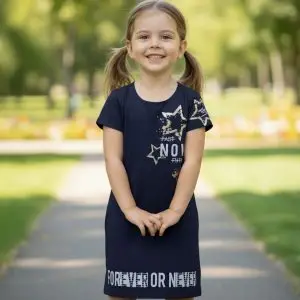 forever or never print dress