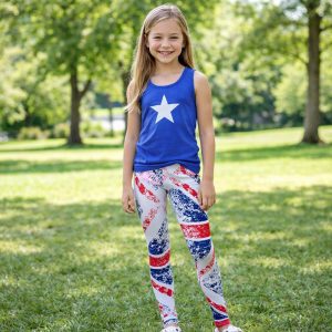 gb flag legging