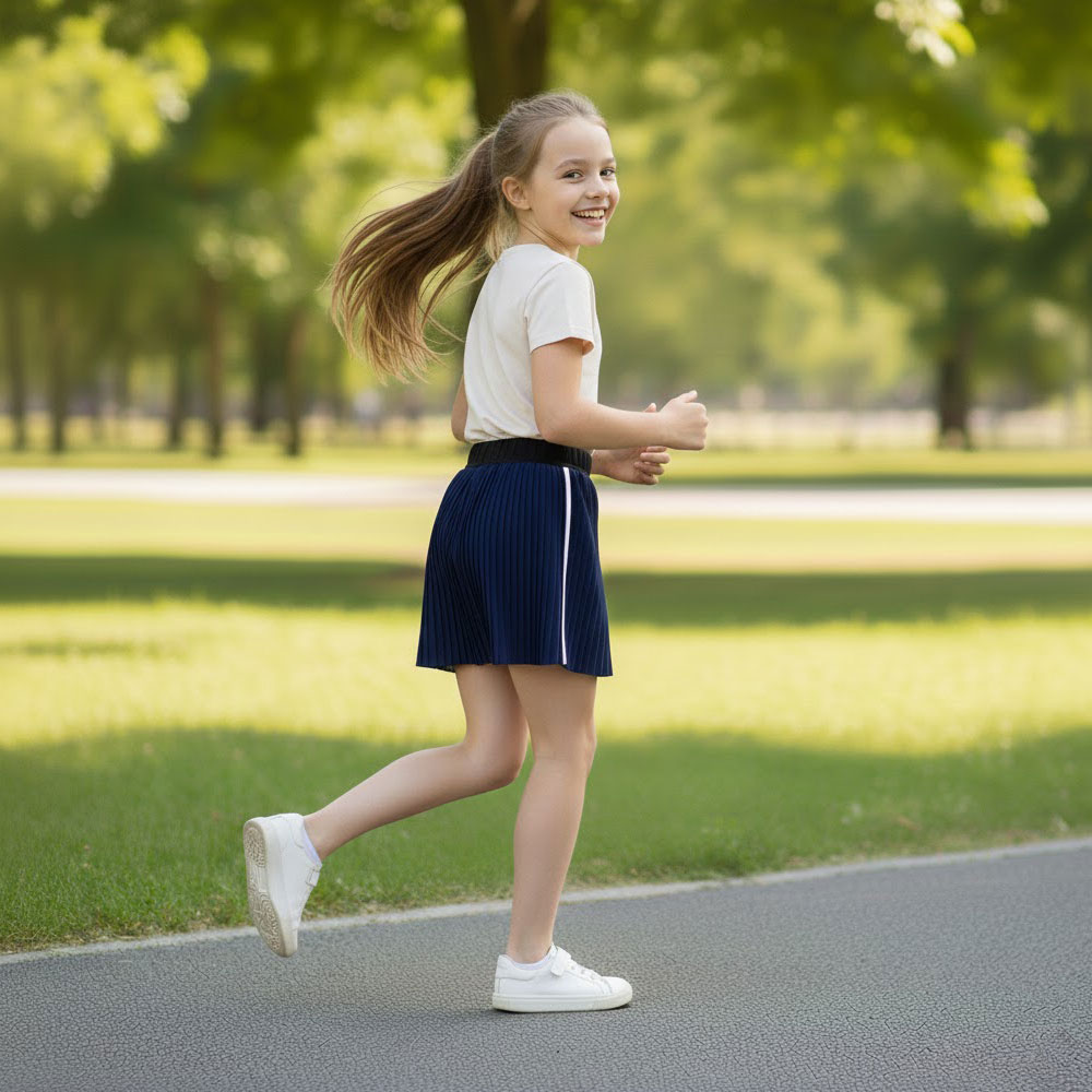 Pleated Chiffon Shorts - Image 11