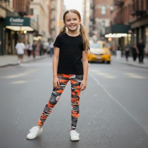 camouflage print legging