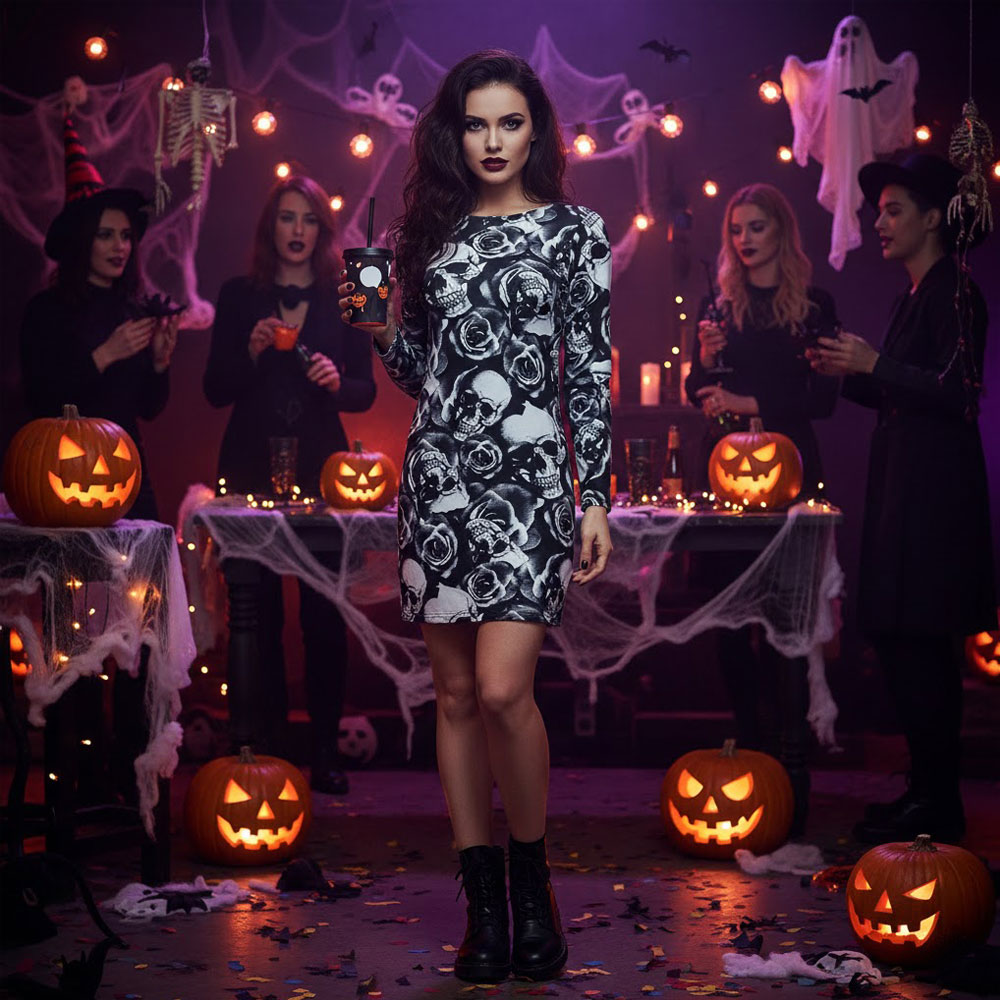 skull & rose tunic f1 skull & rose tunic f1